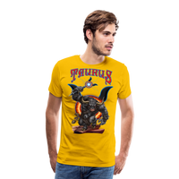 Thumbnail for Men's Astral Taurus Premium T-Shirt - sun yellow