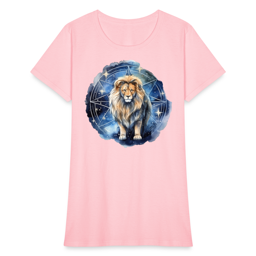 Women's Mythical Leo T-Shirt - pink