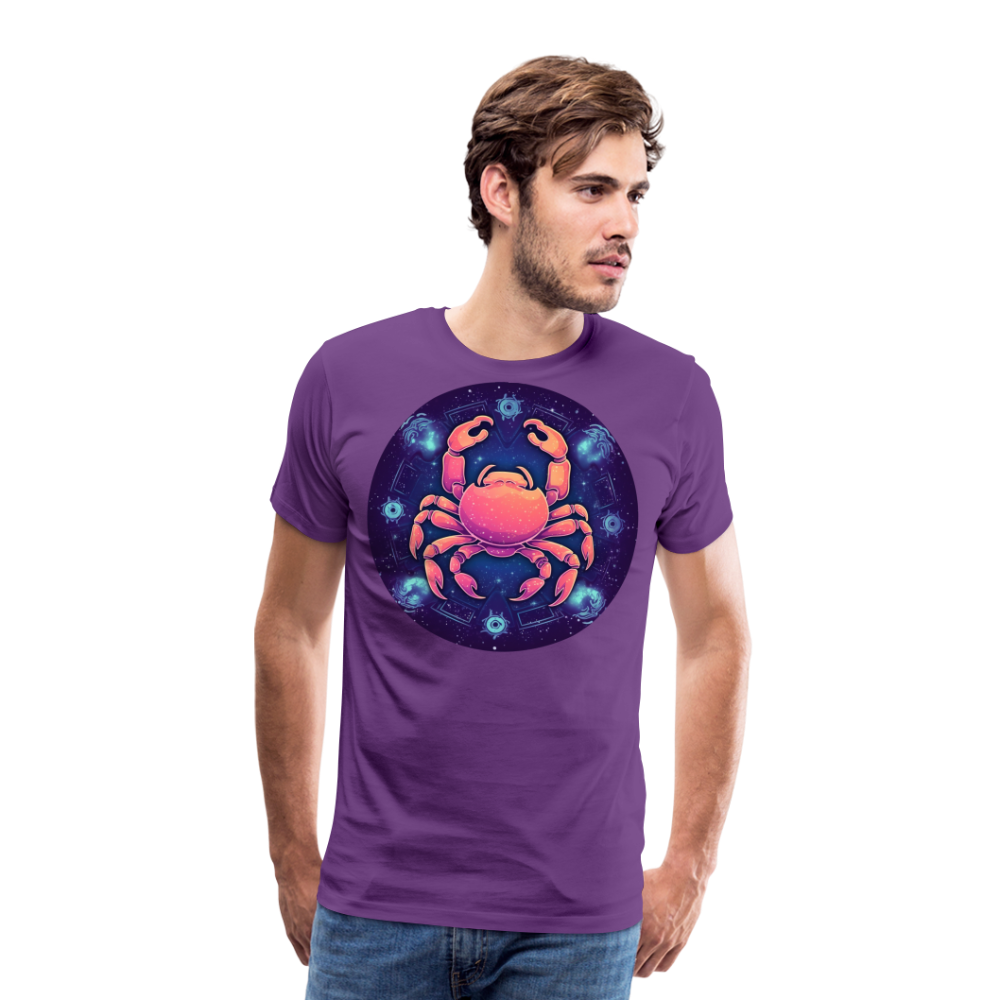 Men's Magic Cancer Premium T-Shirt - purple