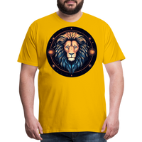 Thumbnail for Men's Magic Leo Premium T-Shirt - sun yellow