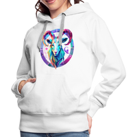 Thumbnail for Women’s Mythical Aries Premium Hoodie - white