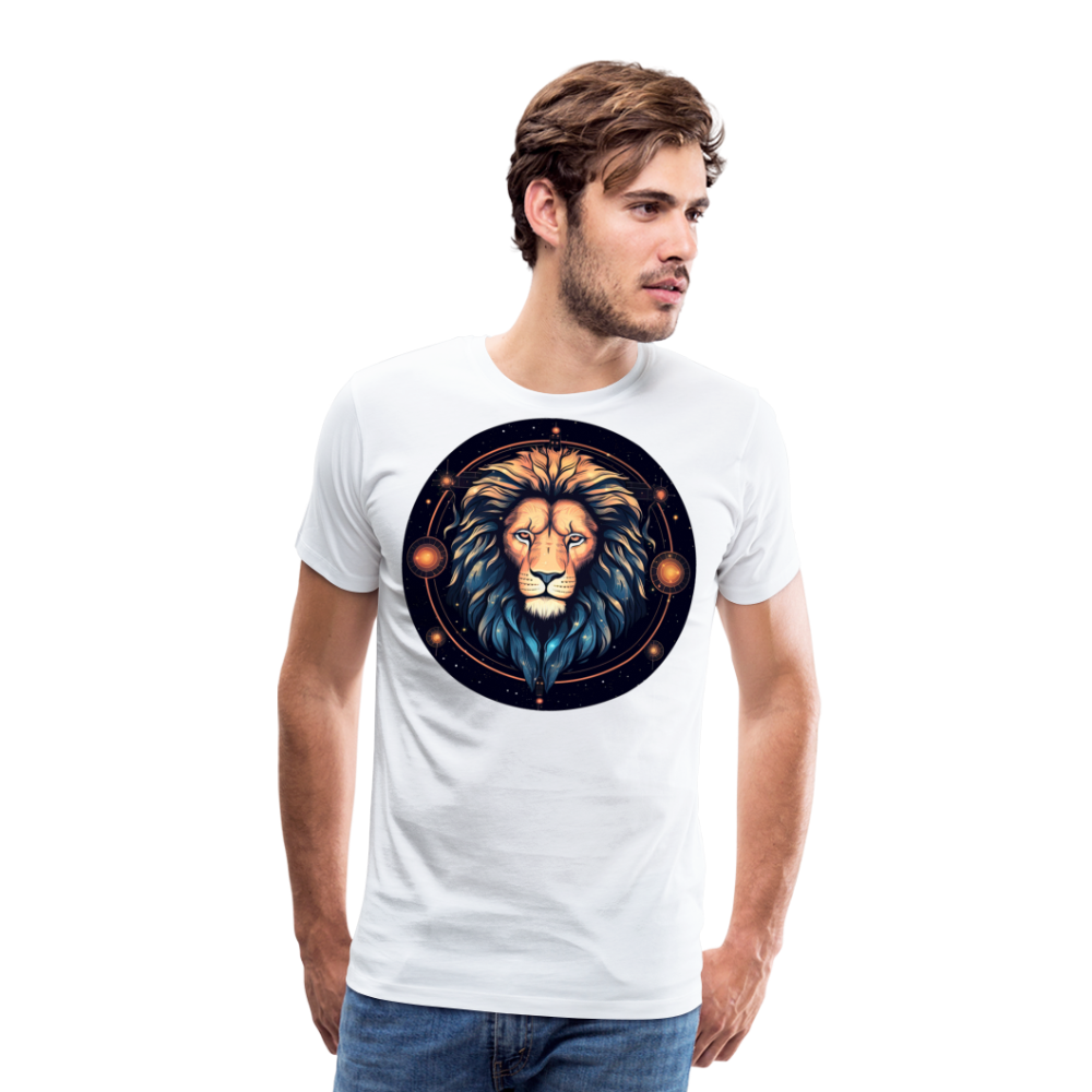 Men's Magic Leo Premium T-Shirt - white