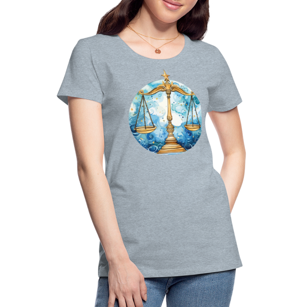 Women’sMythical Libra Premium T-Shirt - heather ice blue