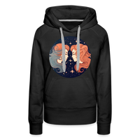 Thumbnail for Women’s Mystic Gemini Premium Hoodie - black