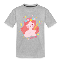 Thumbnail for Kid’s Pinky Virgo Premium Organic T-Shirt - heather gray