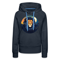 Thumbnail for Women’s Mystic Leo Premium Hoodie - navy