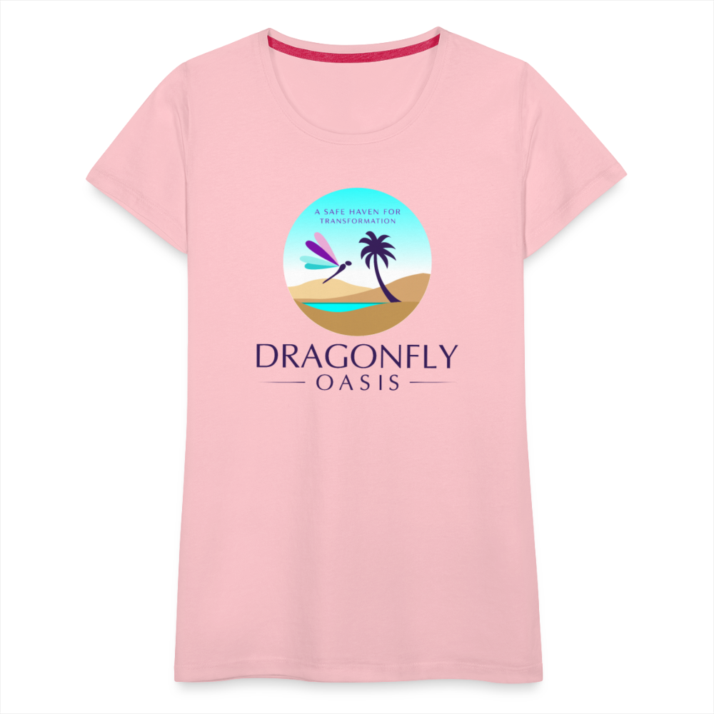 Women's Dragonfly Oasis V.1 Premium T-Shirt - pink