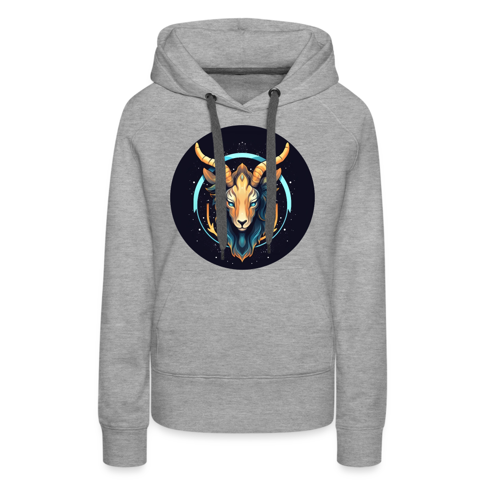 Women’s Mystic Capricorn Premium Hoodie - heather grey