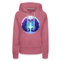 Thumbnail for Women’s Magic Gemini Premium Hoodie - mauve