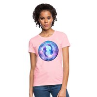 Thumbnail for Women's Classic Pisces T-Shirt - pink