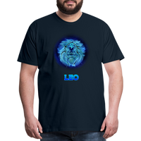 Thumbnail for Men's Leo Premium T-Shirt - deep navy