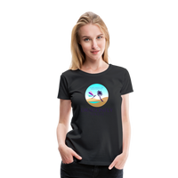 Thumbnail for Women's Dragonfly Oasis V.1 Premium T-Shirt - black