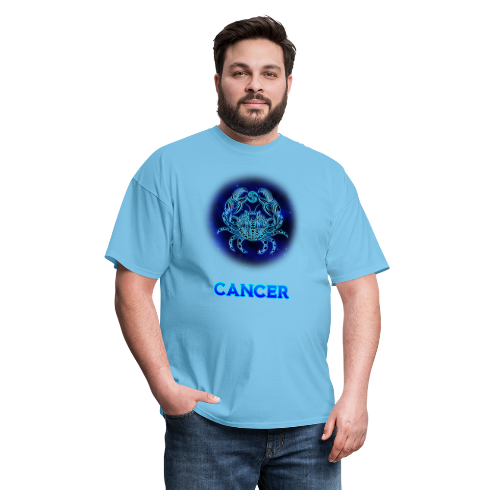 Men's Stellar Cancer Classic T-Shirt - aquatic blue