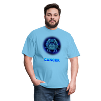 Thumbnail for Men's Stellar Cancer Classic T-Shirt - aquatic blue