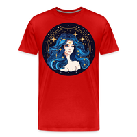 Thumbnail for Men's Magic Virgo Premium T-Shirt - red