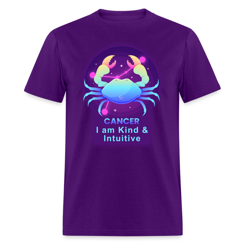 Men's Neon Cancer Classic T-Shirt - purple