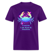 Thumbnail for Men's Neon Cancer Classic T-Shirt - purple