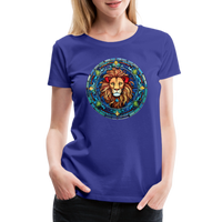 Thumbnail for Women's Mosaic Leo Premium T-Shirt - royal blue