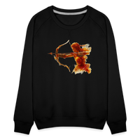 Thumbnail for Women’s Mythical Sagittarius Premium Sweatshirt - black