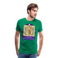 Thumbnail for Men's Mythical Virgo Premium T-Shirt - kelly green