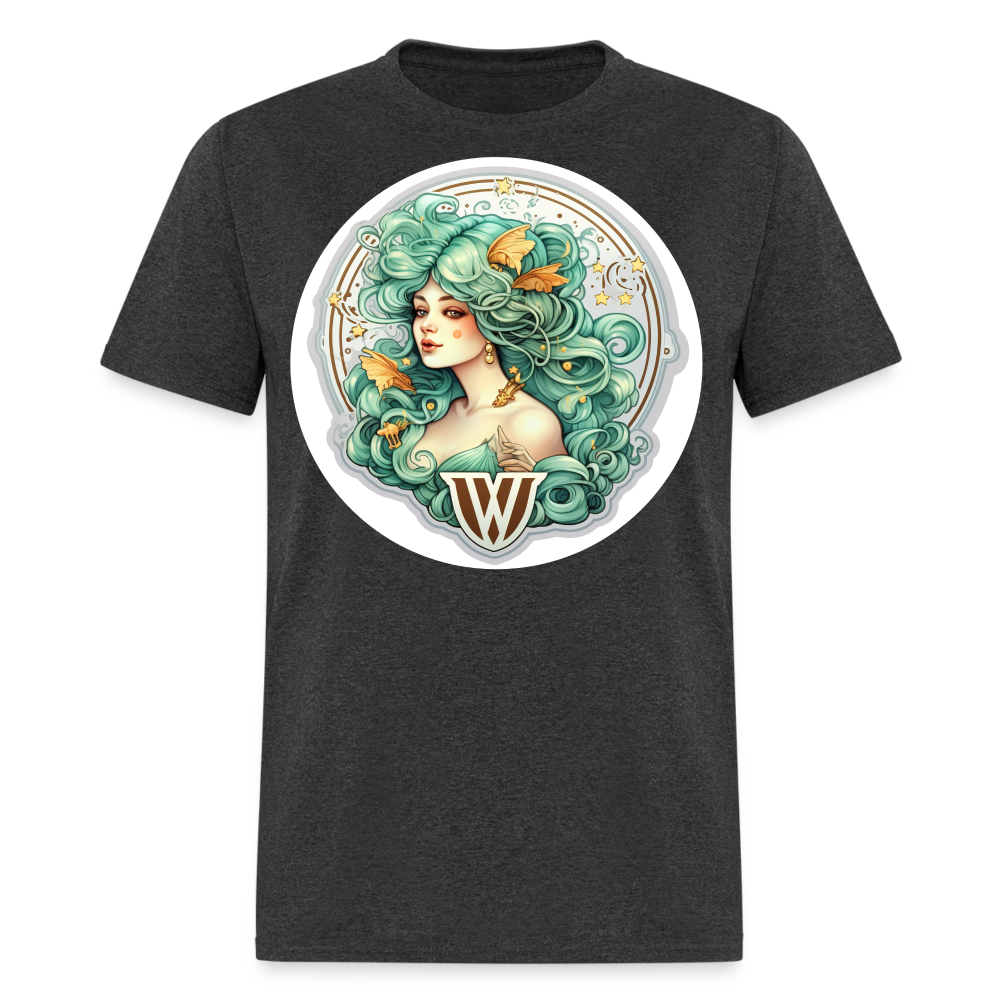 Men's Symbol Virgo Classic T-Shirt - heather black