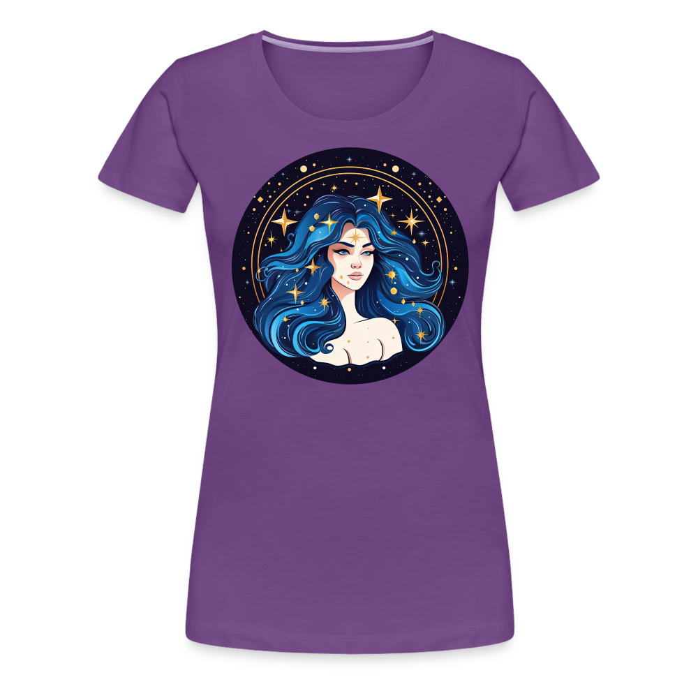 Women’s Magic Virgo Premium T-Shirt - purple