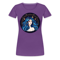 Thumbnail for Women’s Magic Virgo Premium T-Shirt - purple