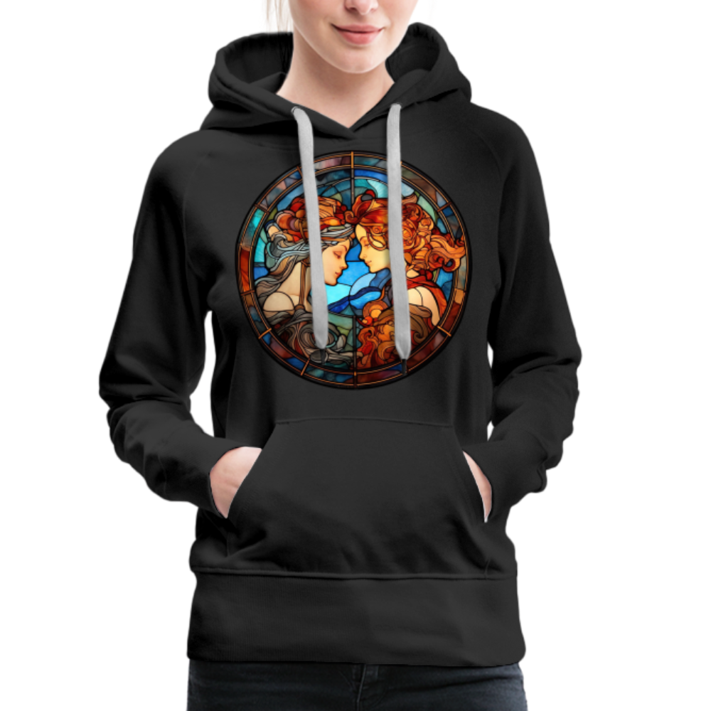 Women’s Mosaic Gemini Premium Hoodie - black