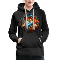 Thumbnail for Women’s Mosaic Gemini Premium Hoodie - black