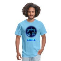 Thumbnail for Men's Stellar Libra Classic T-Shirt - aquatic blue