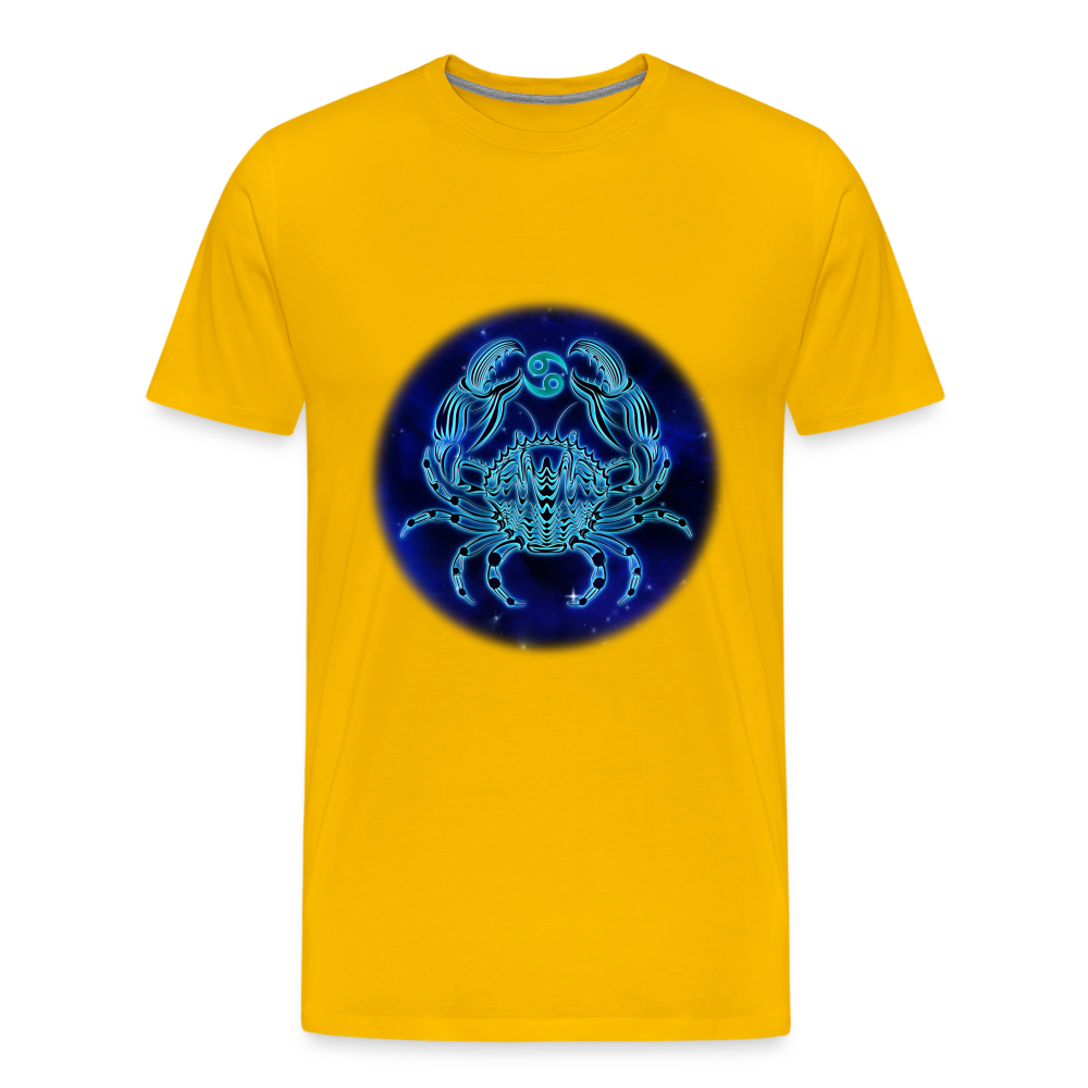 Men's Stellar Cancer Premium T-Shirt - sun yellow