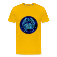 Thumbnail for Men's Stellar Cancer Premium T-Shirt - sun yellow