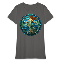 Thumbnail for Women's Mosaic Aquarius T-Shirt - charcoal