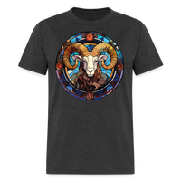 Thumbnail for Men's Mosaic Aries Classic T-Shirt - heather black