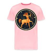 Thumbnail for Men's Mystic Sagittarius Premium T-Shirt - pink