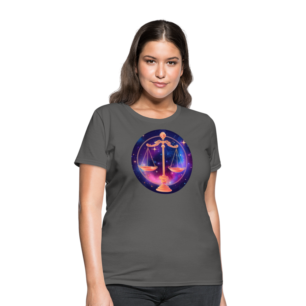 Women's Magic Libra T-Shirt - charcoal