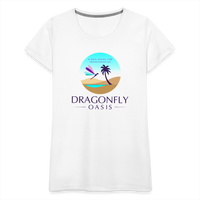 Thumbnail for Women's Dragonfly Oasis V.1 Premium T-Shirt - white