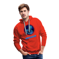 Thumbnail for Men’s Aquarius Premium Hoodie - red