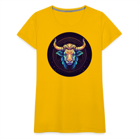 Thumbnail for Women’s Magic Taurus Premium T-Shirt - sun yellow