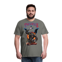 Thumbnail for Men's Astral Taurus Premium T-Shirt - asphalt gray