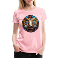 Thumbnail for Women’s Mosaic Aries Premium T-Shirt - pink