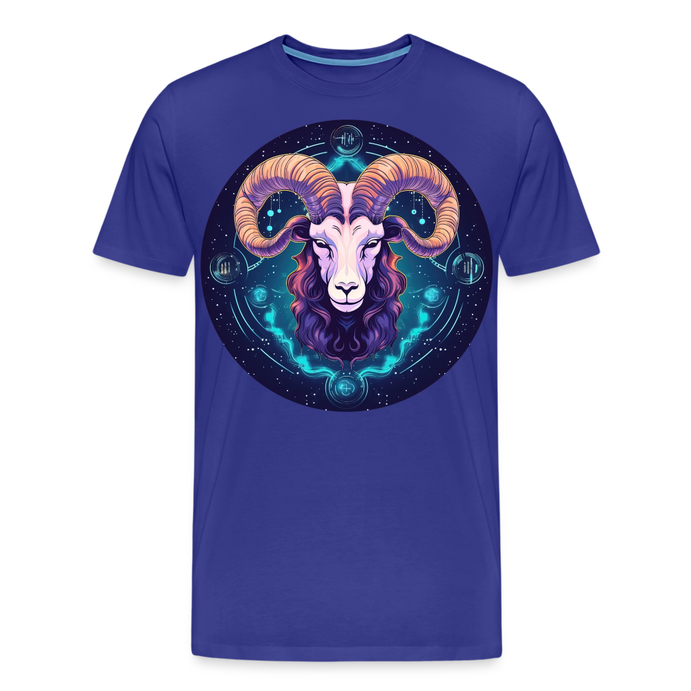 Men's Mystic Aries Premium T-Shirt - royal blue