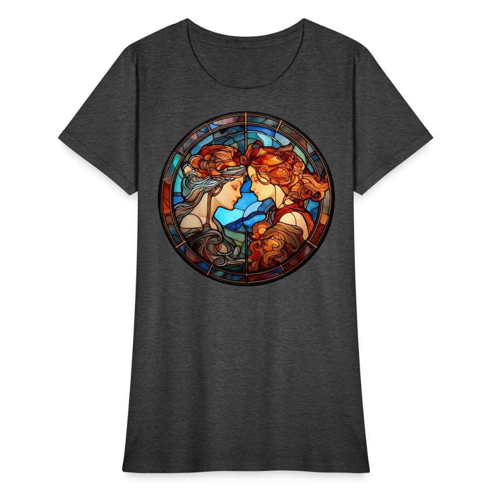 Women's Mosaic Gemini T-Shirt - heather black