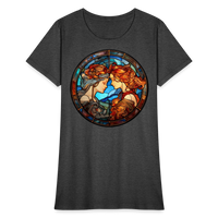 Thumbnail for Women's Mosaic Gemini T-Shirt - heather black