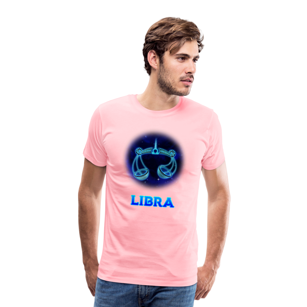 Men's Libra Premium T-Shirt - pink