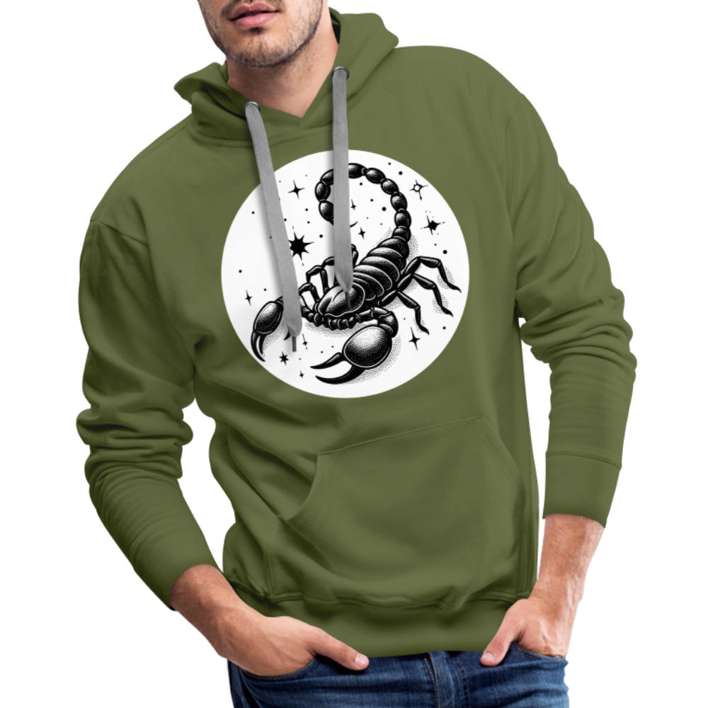 Men’s Magic Scorpio Premium Hoodie - olive green