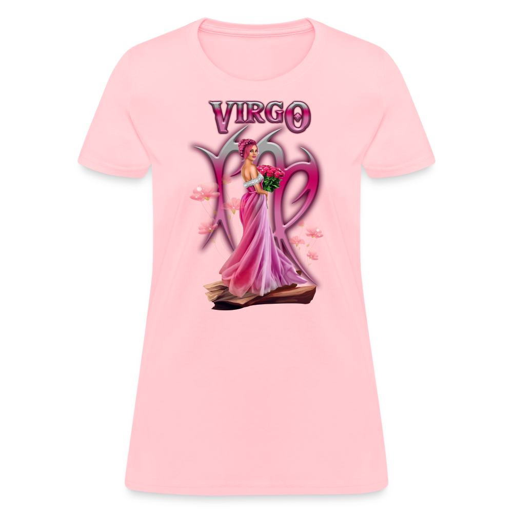 Astral Virgo Women's T-Shirt - pink