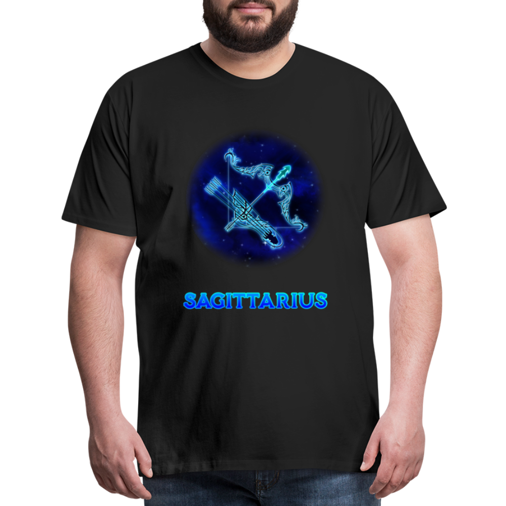 Men's Sagittarius Premium T-Shirt - black