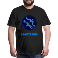 Thumbnail for Men's Sagittarius Premium T-Shirt - black