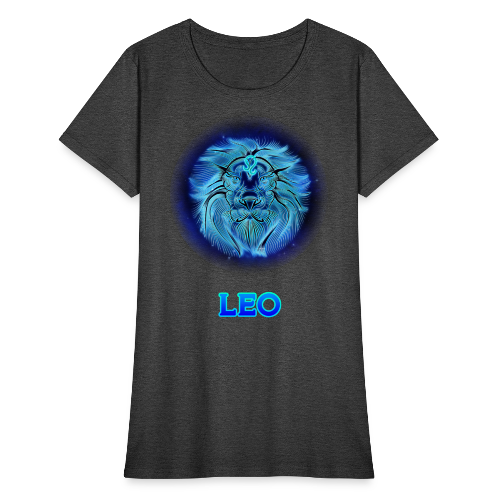 Women's Stellar Leo T-Shirt - heather black